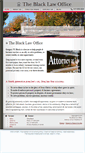 Mobile Screenshot of gregblacklawoffice.com